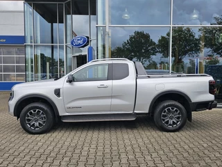 Ford Ranger Ford Ranger 2.0 Wildtrak Super Cab EcoBlue Trekhaak | 3.500 kg trekgewicht | Vol leder | Full led | Adaptive cruise control | Surround camera | Digitaal dashboard | Stoelverwarming etc. - afbeelding nr 2