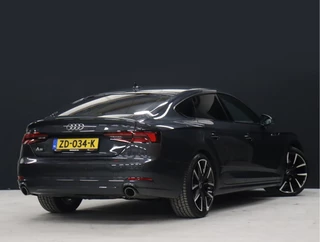 Audi A5 [ADAPTIVE CRUISE CONTROL, VLAK STUUR, LEDER, SENSOREN V+A, STOELVERWARMING, VOL LEDER, TREKHAAK, ELEKTRISCHE ACHTERKLEP, NAVIGATIE, NIEUWSTAAT] - afbeelding nr 7