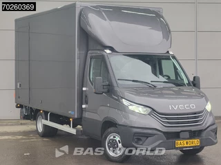 Iveco Daily Iveco Daily 35C21 3.0L 210PK 2025MODEL Laadklep ACC CarPlay Airco Zijdeur Bakwagen Meubelbak Koffer Airco - afbeelding nr 2