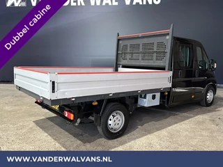 Peugeot Boxer Peugeot Boxer 2.2 Blue HDi 140 pk Pick up Dubbele cabine open laadbak Euro6 Airco | 7-Zits | Bluetooth telefoonvoorbereiding - afbeelding nr 10
