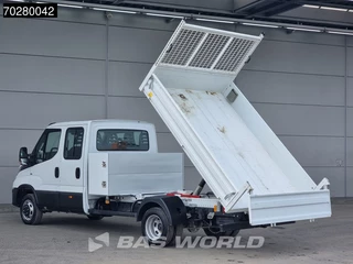 Iveco Daily Iveco Daily 35C16 3.0L Kipper Dubbel Cabine met Kist Navi 3,5t trekhaak Dubbellucht Airco Cruise Tipper Benne Kieper Airco Dubbel cabine Trekhaak Cruise control - afbeelding nr 2