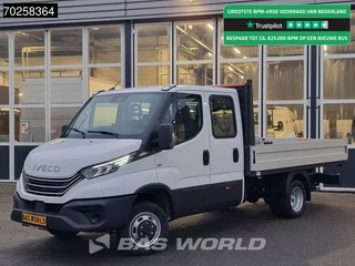 Iveco Daily Iveco Daily 35C21 3.0 210PK 2025model Dubbel Cabine Open laadbak 3.5t Trekhaak CarPlay ACC LED Pritsche Pickup Airco Trekhaak - afbeelding nr 1