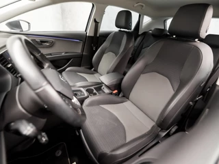 SEAT Leon 150Pk (APPLE CARPLAY, NAVIGATIE, CLIMATE, LED KOPLAMPEN, LEDER, CAMERA, SPORTSTOELEN, PARKEERSENSOREN, KEYLESS, NIEUWSTAAT) - afbeelding nr 13