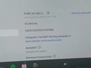 Tesla Model 3 Tesla Model 3 Standard RWD Plus 60 kWh SOH 89% KM 57348 - afbeelding nr 11