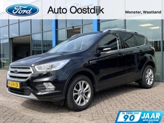 Ford Kuga 1.5 EcoBoost Titanium 150PK Verwarmde Voorruit Stoelverwarming Parkeersensoren Achter Carplay Elek. Achterklep Navi Cruise Xenon Climate *1500KG Trekgewicht*