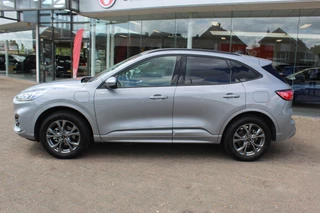 Ford Kuga Ford Kuga 2.5-225pk PHEV ST-Line X. 1500kg Trekgewicht Fabr. garantie t/m 04-03-2028 ! Slechts 13.000km ! Autm. airco dual, side- en lane assist, camera v+a, parkeersensoren, elektr. achterklep, stoel-, stuur- en voorraamverw., metallic lak, head-up displ., B&O soundsyst., adapt. cruise cntrl etc - afbeelding nr 4