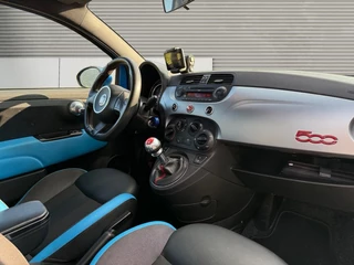 Fiat 500 Fiat 500 S Cabriolet - Sportuitvoering, Leer, Laser Blu, Facelift - afbeelding nr 13