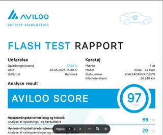 Fiat 500 Fiat 500 Icon 42 kWh - SOH 97 % - achteruit camera - Led - afbeelding nr 20
