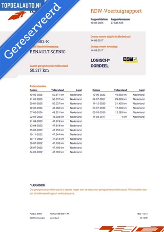Renault Scénic Renault Scenic 1.2 TCe Life/Cruise/Nav/Trekhaak/Camera - afbeelding nr 31