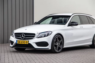 Mercedes-Benz C-Klasse Mercedes-Benz C-Klasse Estate 200 AMG Nightpakket, Burmester, Leder, Trekhaak - afbeelding nr 14