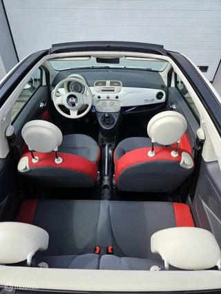 Fiat 500C Fiat 500C 1.2 Popstar Cabrio zeer netjes!!! - afbeelding nr 14