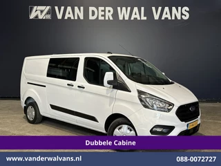 Ford Transit Custom 2.0 TDCI 130pk L2H1 Dubbele Cabine Euro6 Airco | 5-Zits | Navigatie | Apple Carplay | LED | Cruisecontrol