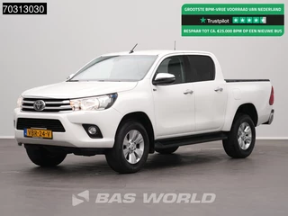 Toyota Hilux 2.4 D-4D-F Double Cab 150PK Automaat Trekhaak Airco Cruise Camera Pickup Terreinwagen Airco Trekhaak Cruise control