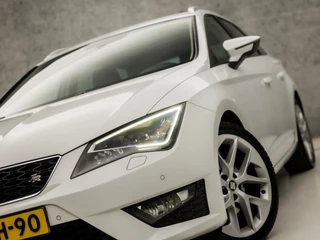 SEAT Leon 150Pk Automaat (PANORAMADAK, NAVIGATIE, CLIMATE, LEDER/ALCANTARA, STOELVERWARMING, SEAT SOUND, SPORTSTOELEN, LED KOPLAMPEN, GETINT GLAS, CRUISE, NIEUWE APK, NIEUWSTAAT) - afbeelding nr 17