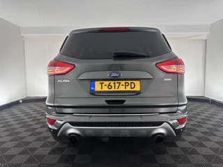 Ford Kuga Aut.*LEATHER-FABRIC | XENON | SONY-AUDIO | BLIND-SPOT | KEYLESS | NAVI-FULLMAP | CAMERA | HEATED-SPORT-SEATS | ECC | LANE-ASSIST | PDC | CRUISE | TOWBAR | 19''ALU* - afbeelding nr 5