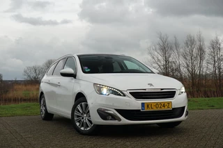 Peugeot 308 Peugeot 308 SW 1.2 130PK Allure AUT | Blanc Banquise | Panodak/NAV/Camera/Trekhaak/PDC - Super netjes! - afbeelding nr 5