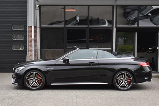 Mercedes-Benz C-Klasse Mercedes-Benz C-klasse Cabrio AMG 63 S HUD Memory Koeling ACC Lane VOLL - afbeelding nr 4
