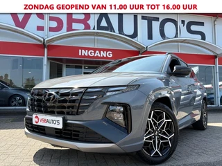 Hyundai Tucson 1.6 T-GDI MHEV N-LINE 180PK NARDO-GREY NAVI CAMERA CARPLAY AIRCO
