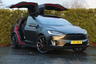 Tesla Model X Tesla Model X P100D Performance + 6p. 613+ PK Autopiloot|Alcantara hemelb.|A cruise|Carbon|Elektrisch sluitende deuren|22Inch|Panodaken|Trhk|Luchtvering|Sfeer verlichting|Cameras|stuur, Stoelverwarming, koeling|Trekgewicht 2250 kg - afbeelding nr 191