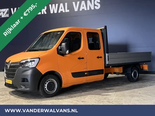 Renault Master Renault Master 2.3 dCi 135 pk RIJKLAAR Pick up Open laadbak Dubbele cabine Euro6 Airco | 7-Zits | 2500kg Trekhaak Bluetooth-telefoonvoorbereiding - afbeelding nr 13