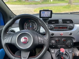 Fiat 500C Fiat 500C Cabrio Blauw 2014 0.9 TwinAir Turbo 500S | Xenon | Clima | PDC | - afbeelding nr 16
