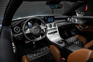 Mercedes-Benz C-Klasse Mercedes C-klasse Cabrio AMG 63 S Edition 1 | Burmester | Performance | Surround View | Designo | 20 inch | - afbeelding nr 4
