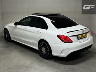 Mercedes-Benz C-Klasse Mercedes C-klasse 400 4MATIC V6 AMG Pano Burmester HUD Lucht - afbeelding nr 8
