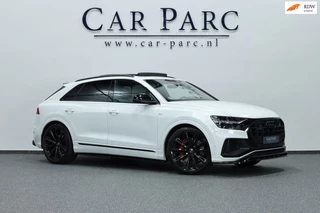 Audi Q8 55 TFSI e quattro 3x S-line BTW/MAXTON/LED/VIRTUAL/SFEER/PANO/B&O/HALF LEDER+S.VERWARMING/23" LMV/CAM/ACC/12 MDN GARANTIE!