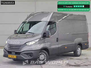 Iveco Daily 35S21 BPM VRIJ! 3.0L Automaat 210PK 3,5t Trekhaak ACC LED Airco Camera Parkeersensoren Tacho Euro6 L2 12m3 Airco Trekhaak