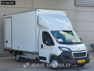 Peugeot Boxer Peugeot Boxer 165PK Bakwagen Laadklep Zijdeur Lat om lat Airco Bluetooth Radio Meubelbak Koffer Gesloten laadbak 21m3 Airco Cruise control - afbeelding nr 5