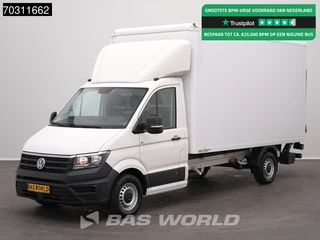 Volkswagen Crafter 177pk Schade/Damage! Laadklep Bakwagen Airco Camera 177PK Meubelbak Koffer Airco