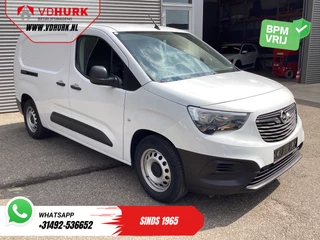Opel Combo-e Electric 135 pk 50kWh 285 km WLTP L2 Snellader/ Cruise/ Airco/ PDC/ DAB/ Bluetooth
