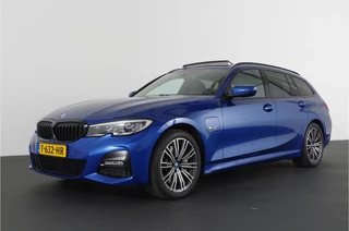 BMW 3 Serie BMW 3-serie Touring 330e M Sport Pano.schuif/Laser LED/Adaptive ophanging/Memory/Head-up/Portimo Blue... - afbeelding nr 4