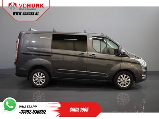 Ford Transit Custom Ford Transit Custom 2.0 TDCI 130 pk Aut. DC Dubbel Cabine Limited 2x Schuifdeur/ CarPlay/ Stoelverw./ Cruise/ LMV/ Navi/ Cruise/ PDC - afbeelding nr 10