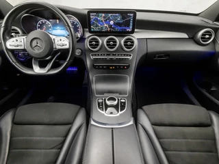 Mercedes-Benz C-Klasse 157Pk Automaat (FACELIFT, VIRTUAL COCKPIT, APPLE CARPLAY, 360 CAMERA, LEDER/ALCANTARA, SPORTSTOELEN, STOELVERWARMING, ZWART HEMEL, NIEUWSTAAT) - afbeelding nr 6