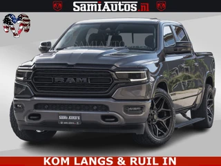 Dodge Ram Pick-Up LIMITED NIGHT 5.7 V8 402PK | HUD | 4PL WHEELS | LUCHTVERING |OPEN UILAAT KLEP | BOM VOL | GRANITE CRYSTAL | DC |