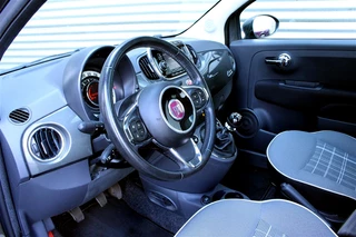Fiat 500 Fiat 500 1.2 Lounge APK-2026 PANO BLUET AIRCO LMV '17 - afbeelding nr 11