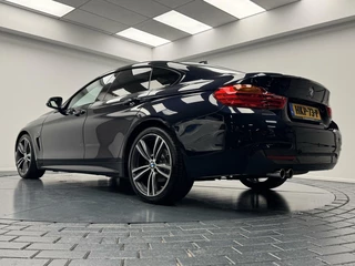 BMW 4 Serie BMW 4-serie Gran Coupé 420i Automaat-Msport-H&K-Panoramadak-Leder-Navigatie-Cr.contr-Clima-Stoelverwarming-Lm19''velgen-Parkeersensoren-Elek.achterklep - afbeelding nr 19