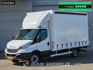 Iveco Daily Iveco Daily 35S18 3.0L Laadklep Schuifzeilen Airco Cruise Bakwagen Meubelbak Zeilenwagen Schuifzeil Plane 22m3 Airco Cruise control - afbeelding nr 1