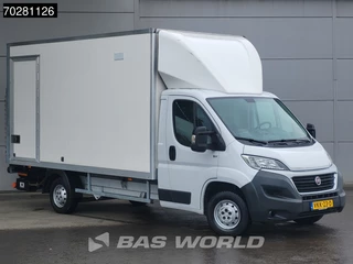 Fiat Ducato Fiat Ducato 130pk Euro6 Laadklep Bakwagen Zijdeur Airco Cruise Meubelbak Koffer 20m3 Airco Cruise control - afbeelding nr 5