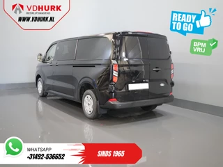 Ford Transit Custom Ford Transit Custom 2.0 TDCI 150 pk Trend DC Dubbel Cabine BPM VRIJ! Garantie 5J of 200.00km/ Adapt.Cruise/ 2xSchuifdeur/ LED/ Navi/ Stoelverw./ Virtual Cockpit - afbeelding nr 2