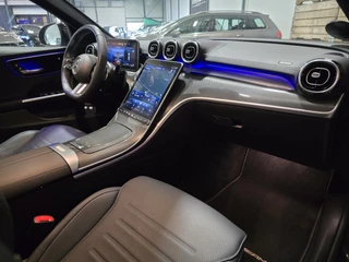 Mercedes-Benz C-Klasse Mercedes-Benz C-klasse 300 e AMG Line PHEV Leder LED Camera Sfeer Navi Trekhaak LM - afbeelding nr 8