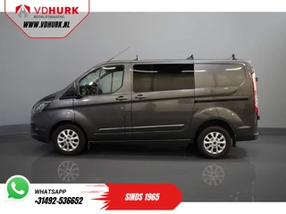 Ford Transit Custom Ford Transit Custom 2.0 TDCI 130 pk Aut. DC Dubbel Cabine Limited 2x Schuifdeur/ CarPlay/ Stoelverw./ Cruise/ LMV/ Navi/ Cruise/ PDC - afbeelding nr 9