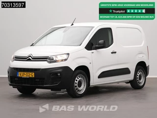 Citroën Berlingo 102pk Zijdeur Navi Camera Airco Cruise Parkeersensoren Euro6 Airco Cruise control