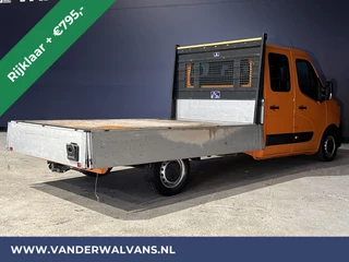 Renault Master Renault Master 2.3 dCi 135 pk RIJKLAAR Pick up Open laadbak Dubbele cabine Euro6 Airco | 7-Zits | 2500kg Trekhaak Bluetooth-telefoonvoorbereiding - afbeelding nr 10