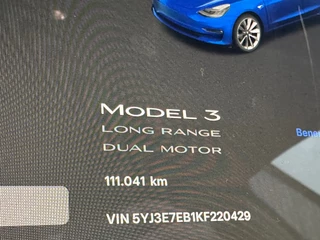 Tesla Model 3 Tesla Model 3 Long Range AWD 75 kWh DUAL MOTOR AWD AUTOPILOT - afbeelding nr 16