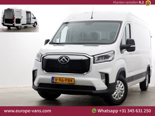 Maxus eDeliver9 L3H2 72kWh WLTP Range 280km 100% Elektrisch Airco/Camera NIEUW 02-2024