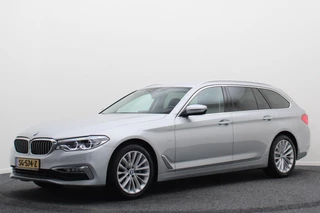 BMW 5 Serie BMW 5 Serie Touring 520i High Executive Leer, Head-Up, Elektrische Stoelen, Navigatie, Bluetooth, PDC, Trekhaak, 18'' - afbeelding nr 18