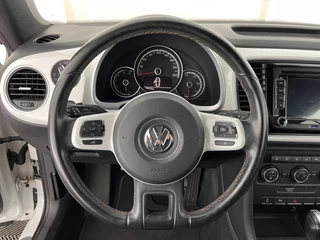 Volkswagen Beetle Volkswagen Beetle Cabriolet 1.6 TDI Design Cup Aut. *LUXURY-LEATHER | FENDER-AUDIO | CARPLAY | COMFORT-SEATS | HEATED-SEATS | ECC | SHIFTPADDLES | PDC | AIRSCARF | CRUISE | 19''ALU* - afbeelding nr 18