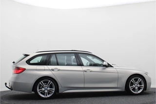 BMW 3 Serie Leer, Panoramadak, Cruise, Navigatie, Verwarmde Stoelen, Trekhaak, 18'' - afbeelding nr 9